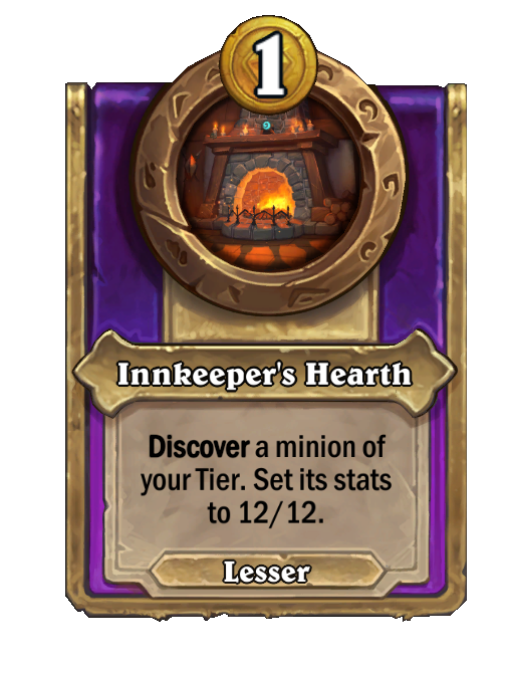 Innkeeper's Hearth — Trinket — Discover — Hearthstone Battlegrounds card