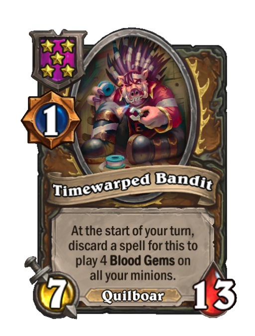 Timewarped Bandit