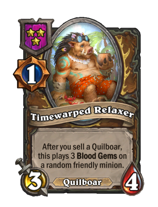 Timewarped Relaxer