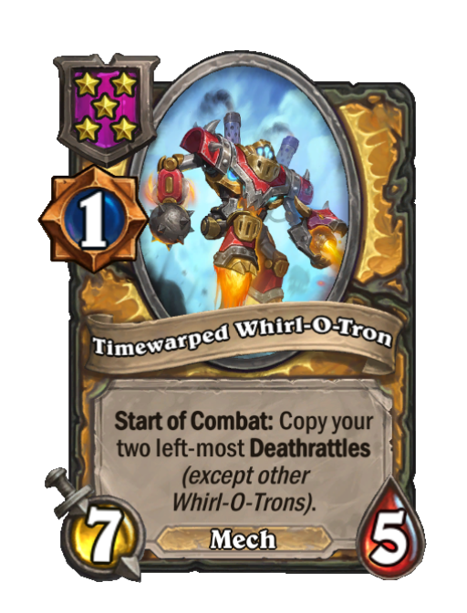Timewarped Whirl-O-Tron