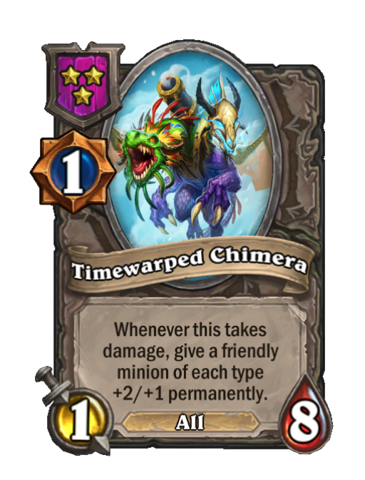 Timewarped Chimera