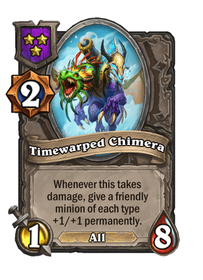 Timewarped Chimera