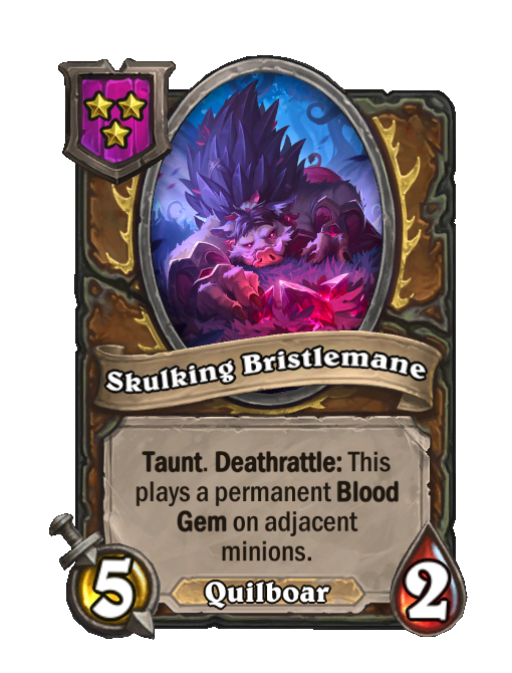 Skulking Bristlemane