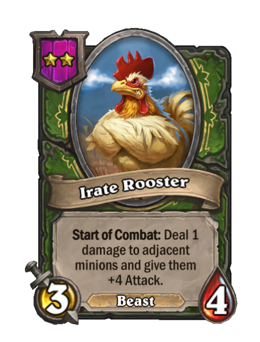 Irate Rooster