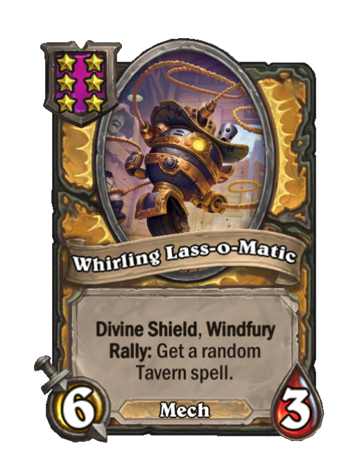 Whirling Lass-o-Matic