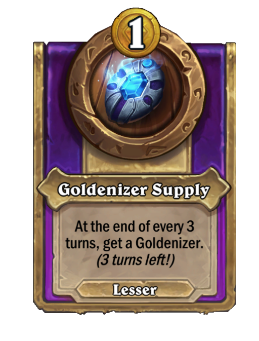 Goldenizer Supply