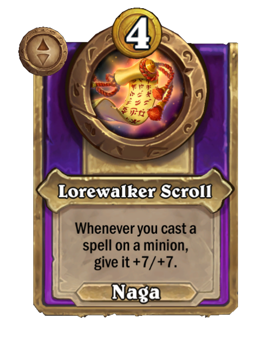 Lorewalker Scroll