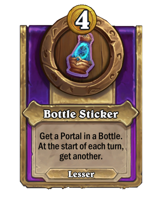 Bottle Sticker