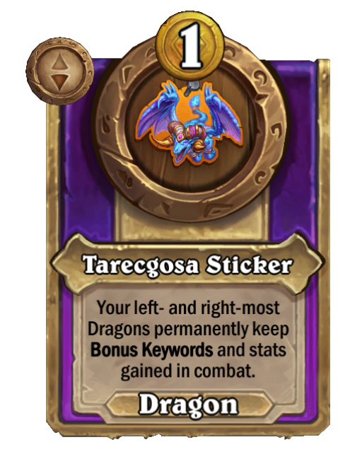 Tarecgosa Sticker