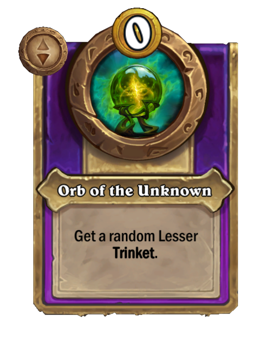 Orb of the Unknown