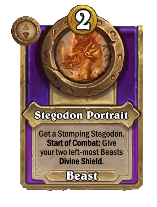Stegodon Portrait