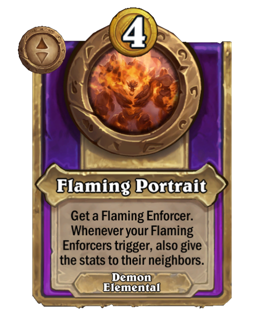 Flaming Portrait