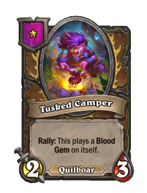 Tusked Camper